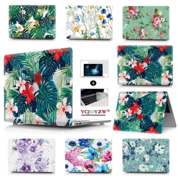 

For Macbook New 2020 Air Pro 13 Touch bar Laptop Case For Mac book Air Pro Retina 11.6 12 13.3 15.4 16 Inch flower Hard Cover