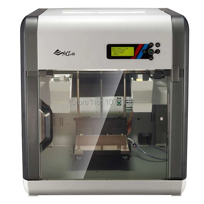 NEW XYZprinting Da Vinci 2.0 DUO 3D Printer 3F20XXUS00H Printing