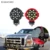 ECAHAYAKU 1 Pcs 51 W 7 Pollici Rotonda Ha Condotto La Luce 6000 K 3570LM IP67 Spot/Flood Luce del Lavoro di Guida per Jeep SUV Barca 4×4 Off Road Ha Condotto La Lampada
