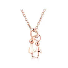 Gothic Vintage Double Heart Necklace Pendant 18K Gold Collares Bijoux For Women Wedding Jewelry Girl Choker Gothic Vintage Double Heart Necklace Pendant 18K Gold Collares Bijoux For Women Wedding Jewelry Girl Choker
