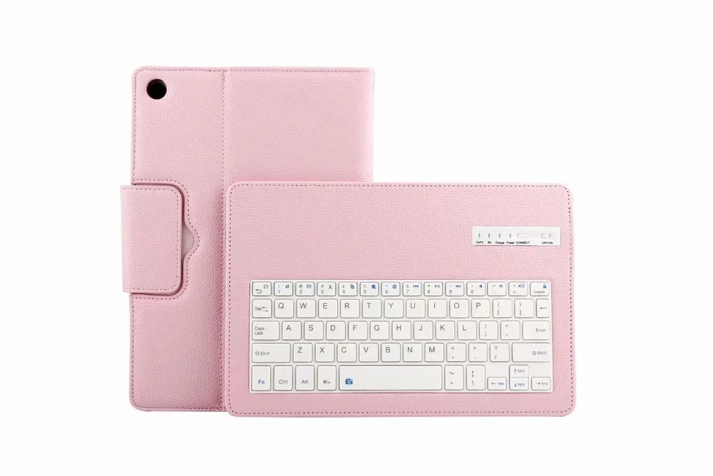 

Litchi Pattern Detach case For Huawei MediaPad M5 10 Pro Wireless Bluetooth keyboard cover For MediaPad M5 10.8 CMR-W09 CMR-AL09