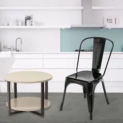 Современный 2 шт. металлический стул винтаж деревенский сиденье столовая в промышленном стиле стул универсальный кухонный стул для отдыха