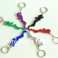 144 шт./лот алюминиевая открывалка для бутылок Брелок Бар Пиво Металлическая открывашка Для Бутылок Брелки Новинка продвижение подарок