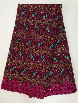 

Cotton fabric african lace fabric 2019 high quality swiss voile lace in switzerland nigerian lace fabric FENGJUL041