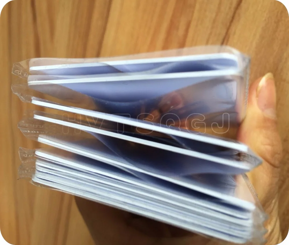 2 12 метров большой радиус действия ISO 18000 6C UHF карта RFID чистые карты с биркой