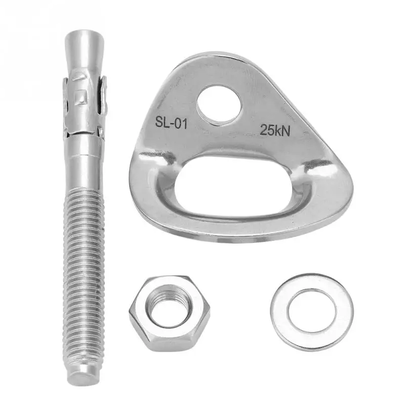 25KN Rock Climbing Piton Anchor Set Stainless Steel Climbing Anchor