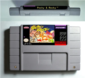 

The 1th Pocky & Rocky - Action Game Cartridge US Version