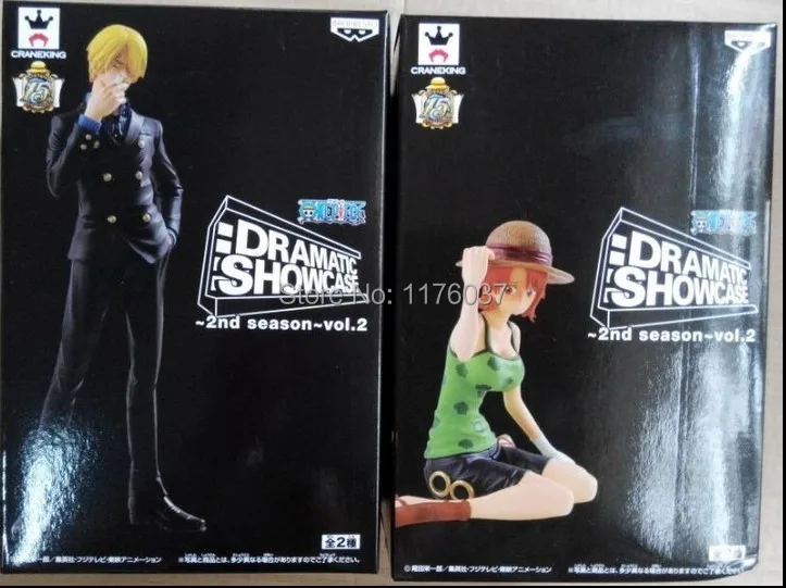 2pcs Nami Sanji Dramatic Showcase 16cm Figure Toys Comic Anime Eiichiro Oda One Piece Straw Hat Pirate Group New Box Dramatic Showcase Figure Toyone Piece Aliexpress