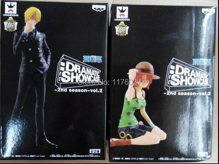 2pcs Nami Sanji Dramatic Showcase 16cm Figure Toys Comic Anime Eiichiro Oda One Piece Straw Hat Pirate Group New Box Dramatic Showcase Figure Toyone Piece Aliexpress