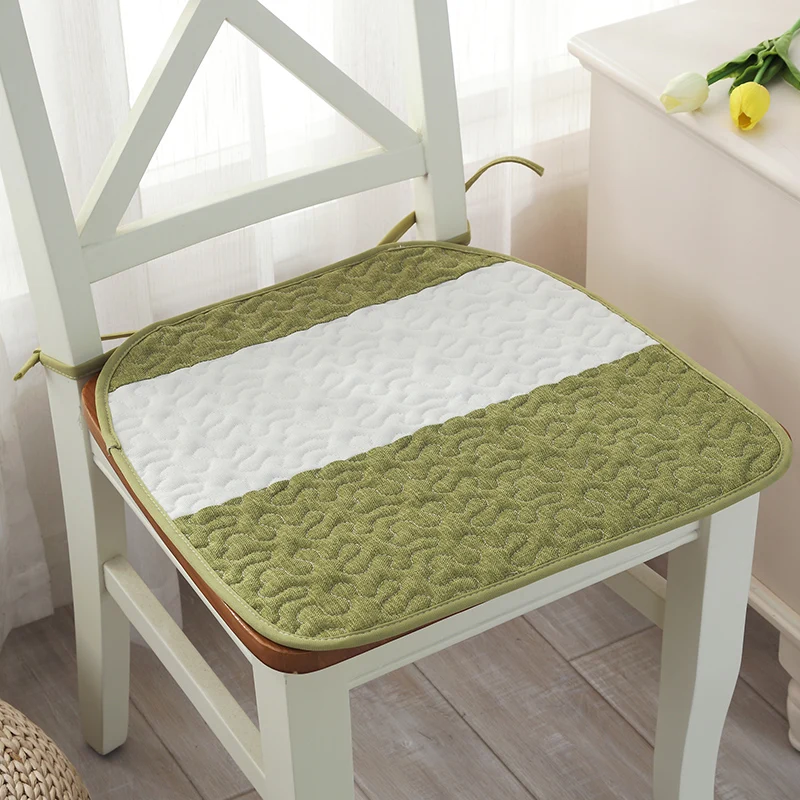 Online Get Kitchen Chair Cushions Aliexpress Alibaba Quality Summer Autumn Striped Kitchen Chair Cushions With Rope Soft Home Decor Seat Cushion Mat Pad