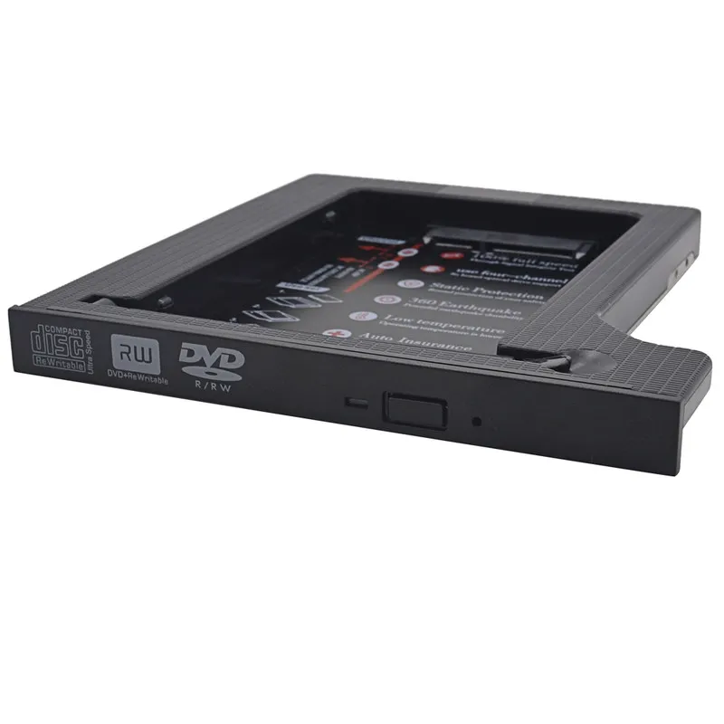 Высокое качество жесткий диск 1 ТБ 2nd HDD Caddy SATA на SATA 2,5 "SSD HDD чехол для ноутбука ODD DVD/CD-ROM Optibay