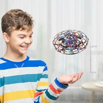 

Anti-collision Hand Ufo Ball Flying Aircraft Rc Toys Led Gift Suspension Mini Induction Drone Children Boys Outdoor Toy
