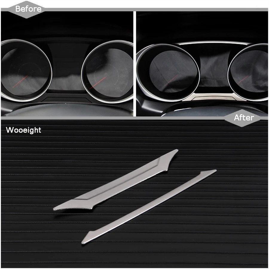 Car-Styling Gauge Dashboard Cover Trim Panel Decoration Sticker For Mitsubishi Outlander Sport RVR ASX 2010 2011 2012 - 2016 (1)