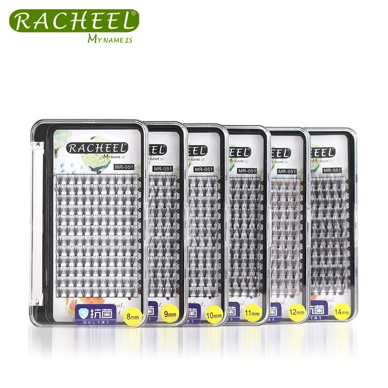 

120 pcs/tray 0.07 C Curl 20D Premade Fan Cluster Eyelashes Bundles Grafting High Quality Imported Hair Super Soft