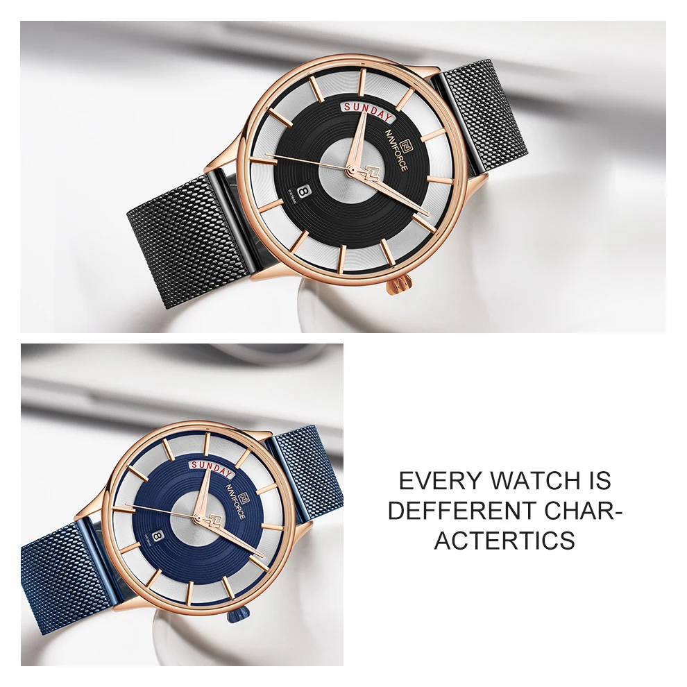 Новые мужские часы NAVIFORCE Роскошные креативные часы Топ бренд кварцевые часы мужские спортивные наручные часы со стальным ремешком relogio masculino