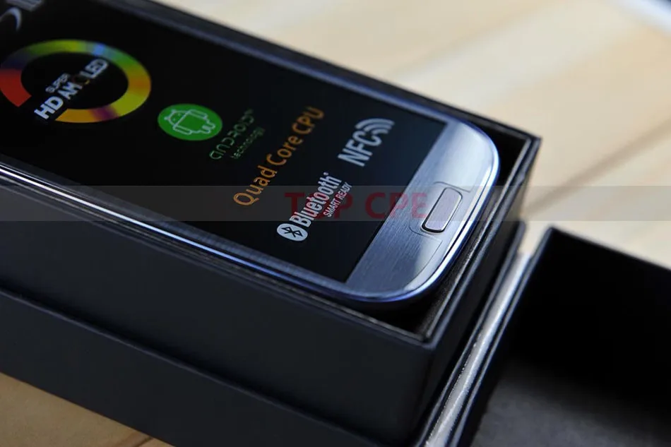 Разблокированный Мобильный телефон samsung galaxy S3 i9300,, версия ЕС, четырехъядерный процессор, 4 дюйма, 3g, 8MP, wifi, GSM, Android, gps, 16 Гб rom