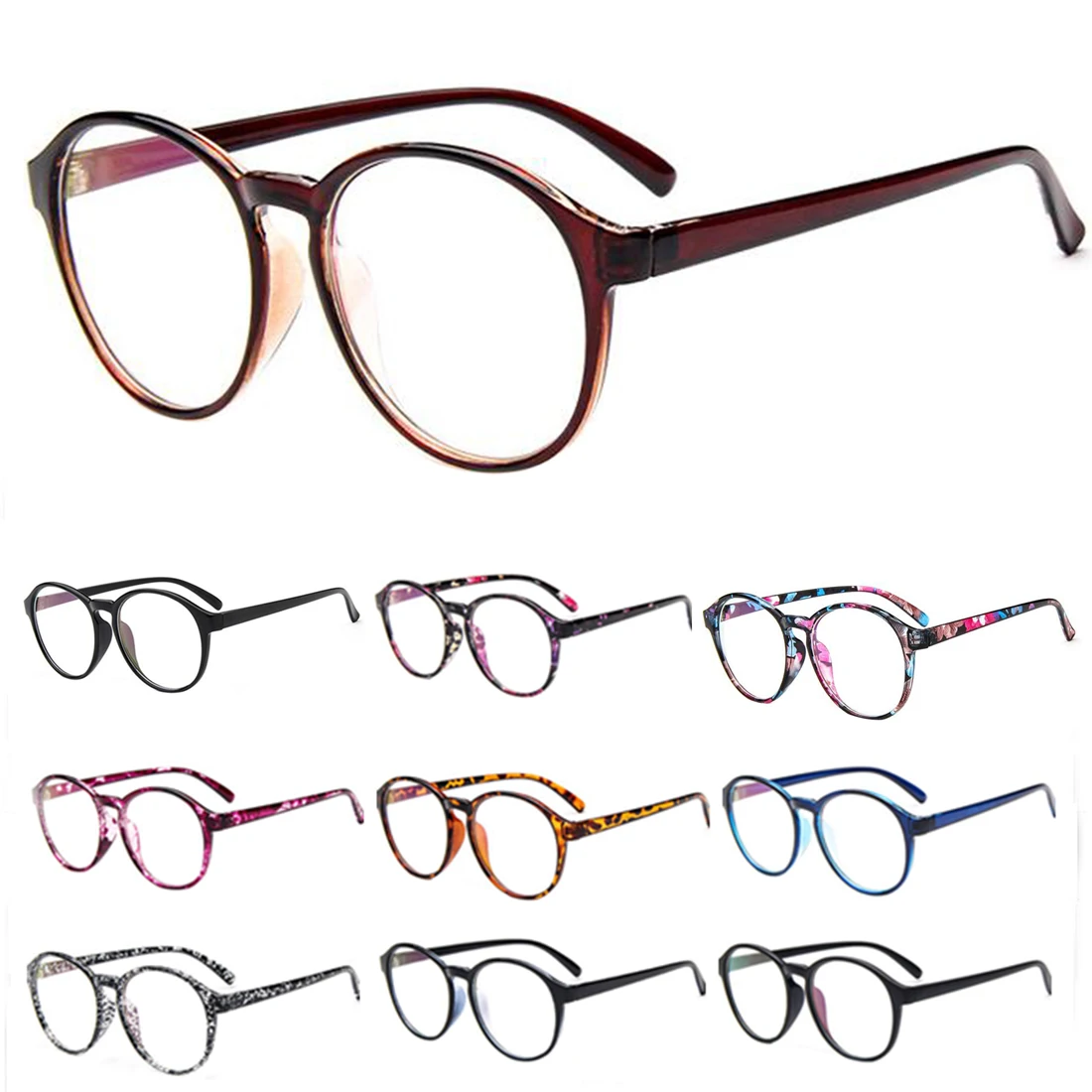 

Frame Clear Lens For Women Brand Glasses Myopia Nerd Black Red Sunglasses Frame New Spectacle Frame Small Cat's Eye Glasses