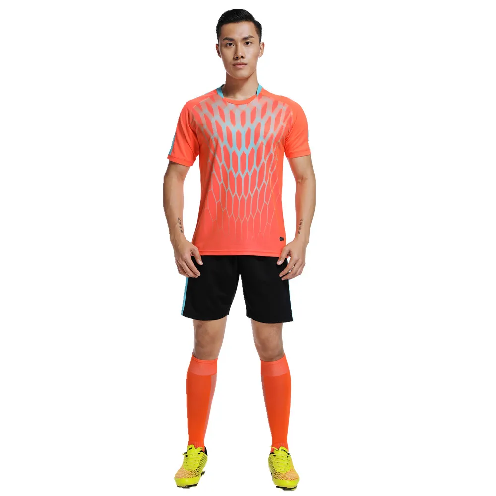 Для мужчин Дети Мальчики Футбол рубашки костюм волейбол футбольные майки устанавливает короткий рукав форма спортивные комплекты дышащая пользовательские печати