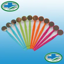 24 шт Горит-пакет Стоматологическое стоматологическое зеркало рот зеркало многоцветный идеальный подарок для клиники