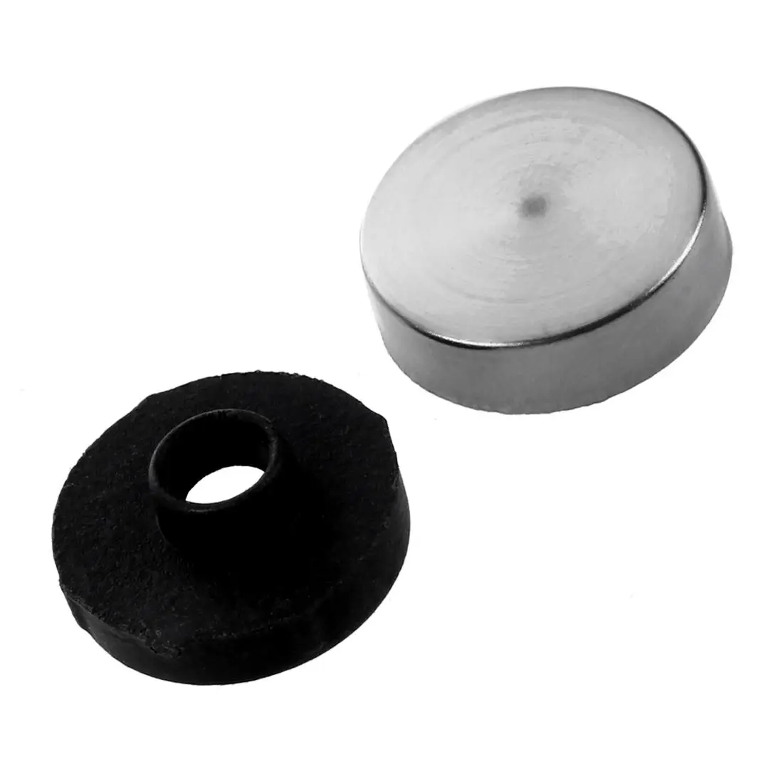 4 Pcs Metal 14mm Dia Caps Mirror Screws Set for Bathroomin Screws from Home Improvement on