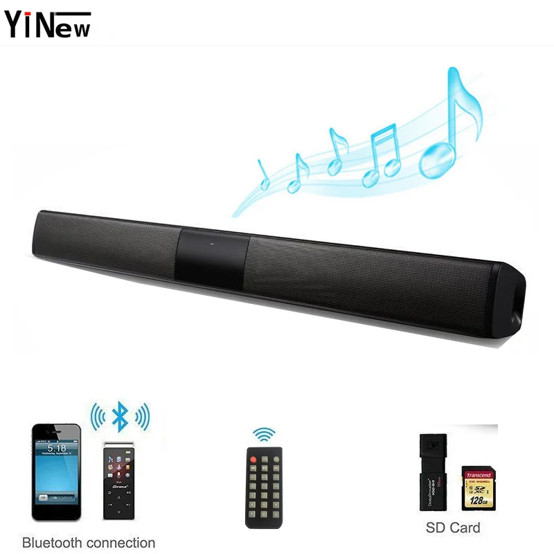 

Wireless Bluetooth Speaker 20W PC TV sound bar fm radio Portable home theater soundbar system Player Boom Box column for xiaomi