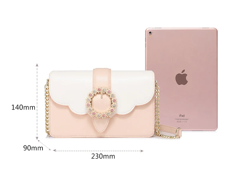 Nucelle women leather crossbody bag 8