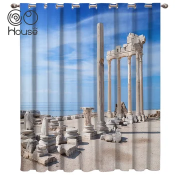 

COCOHouse Turkish Heritage Room Curtains Large Window Curtain Lights Living Room Decor Bathroom Outdoor Bedroom Kitchen Swag