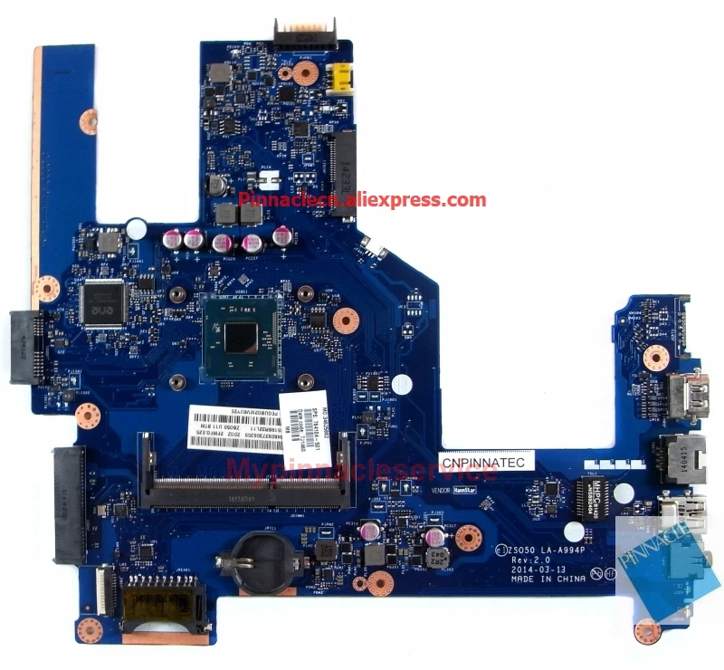 Материнская плата 764104 501 N2830 для HP 15 R ZSO50 LA A994P|Материнские платы ноутбуков| |