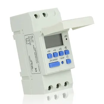 

Brand Microcomputer Electronic Weekly Programmable Digital Timer Switch Time Relay Control 220V AC 16A Din Rail Mount Switch