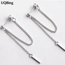 Высококачественные корейские серьги-гвоздики с кисточками, 925 пробы серебряные серьги-гвоздики, ювелирные изделия, модные ювелирные изделия