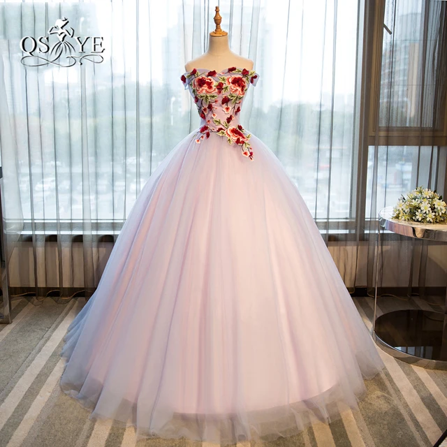 Vintage Tulle Prom Dress
