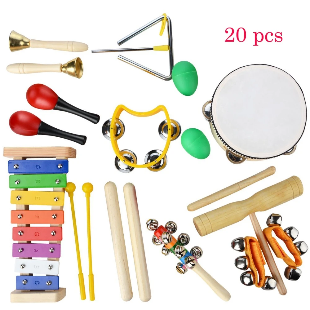 set instrumentos musicales para niños