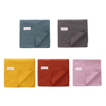 

1 Pc 100% Cotton Baby Swaddle Blanket Newborn Receiving Blanket New Wraps Cloth Baby Sleeping Bag Bath Towel Size 90*90cm