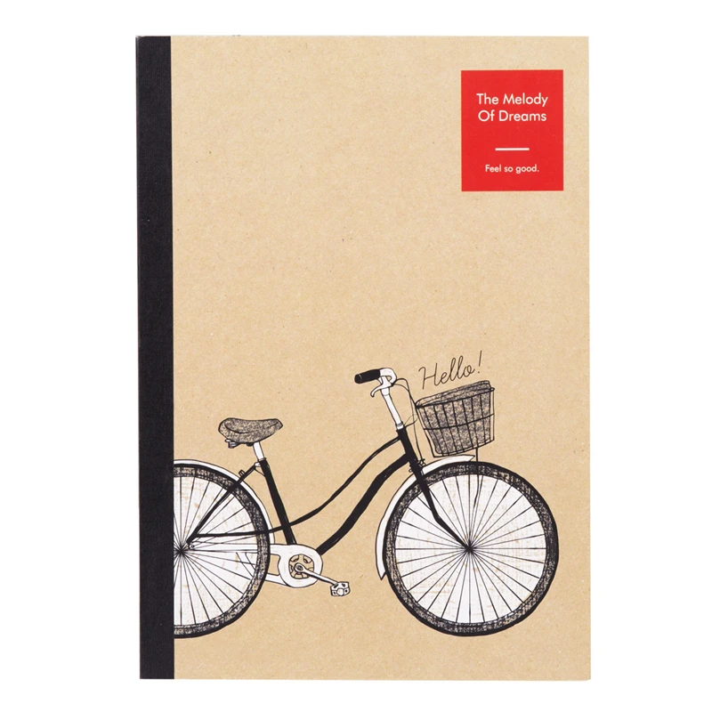 

DL WB560-03 Notepad series A5|60 page soft copy 80/90 student diary suture book Stationery for office supplies students