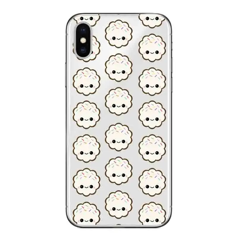 Чехлы для телефонов с изображением пиццы пирога картофеля фри прозрачный мягкий