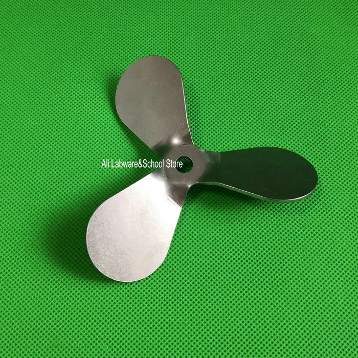 1pcs lab stainless steel DIA40mm to 120mm three blade propeller, three-leaf paddle for lab stirrer mixer blender machine