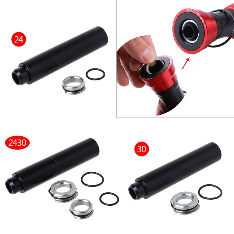 cheap 1 Set 24 30mm Bicycle Bottom Bracket Remover Disassembly Tools Screw Removal MTB Bike Cycling Parts Repair Accessories For Shima