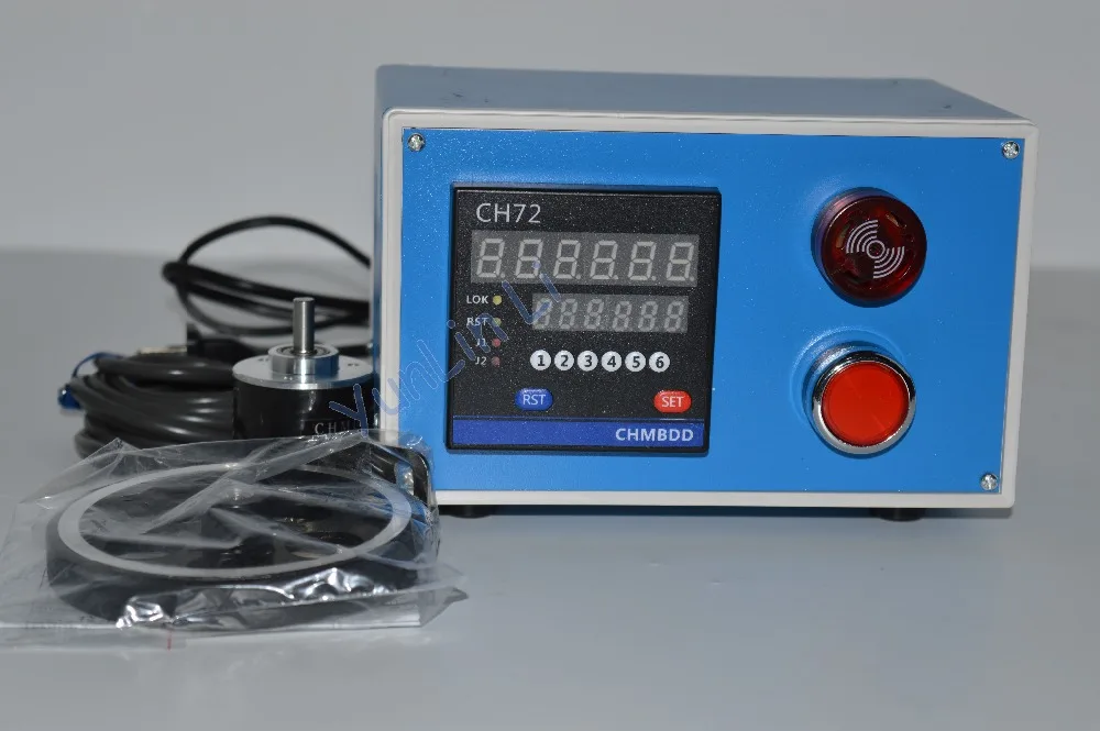 Electronic Digital Meter Counter Intelligent Length Measuring Instrument Roller Type Encoder With Alarm CH72 Electronic Digital Meter Counter Intelligent Length Measuring Instrument Roller Type Encoder With Alarm CH72