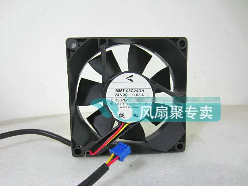 Оригинальный нидек для Mitsubishi MMF 08G24DH RC3 24 В 0.08A 8 см 8025 3 провода двойной