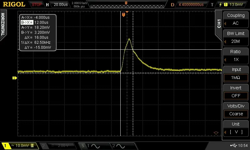 Rigol DP711 одиночный выход 30 V/5A общая мощность до 150 W источник питания