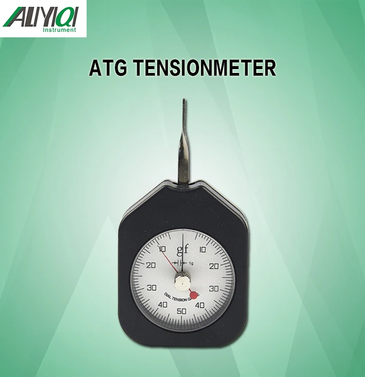 50 г датчик контроля натяжения с циферблатом tensionmeter двойные Указатели(ATG-50-2) tensiometro