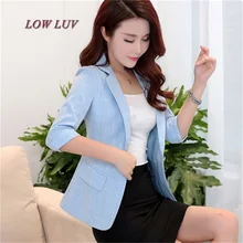 Женский весенний и летний маленький костюм женский короткий параграф темперамент семь рукавов повседневный костюм