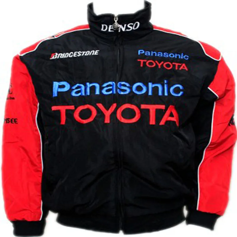 

F1 automobile Toyota driver windproof toyota jacket zipper car logo jacket