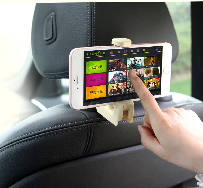 Universal Car Clips Seat Back Hooks Bags Hanger Phone