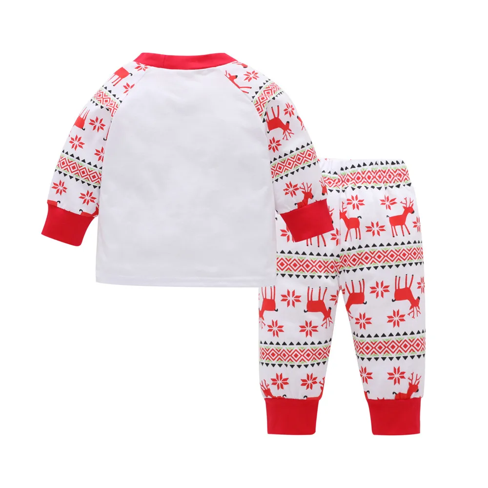 Одежда для малышей; детская футболка с оленем для девочек; Топы+ штаны; рождественские наряды; комплекты одежды для детей; roupas infantis menina
