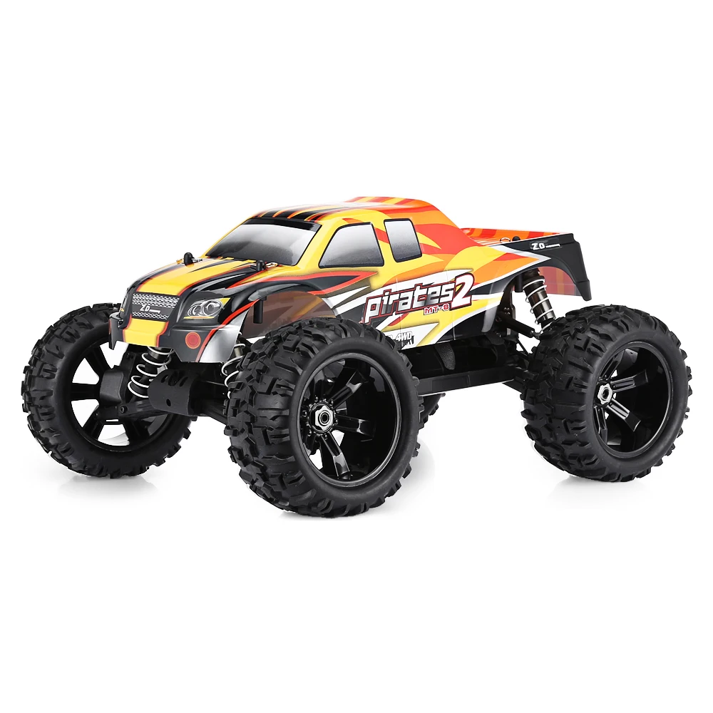 ZD Racing 9116 1:8 масштаб 4WD монстр грузовик без электронных частей комплект версия - Цвет: Halloween Orange