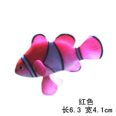 Светящаяся имитация Боевая рыба Золотая рыбка морская Медуза аквариум ландшафтное Украшение Аквариум силиконовая имитация рыбы - Цвет: 19