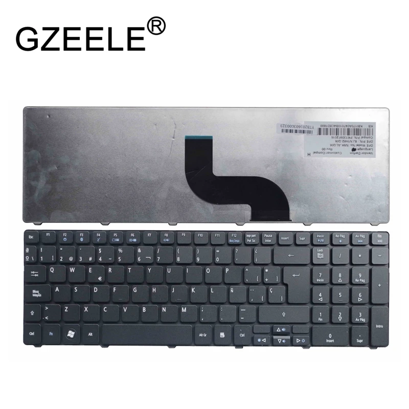 GZEELE новая клавиатура для acer aspire 7750 5251 5252 5253 5349 5551 5551 г 5553 5553 г 7750 г 8942 teclado испанской SP ноутбука QWERTY