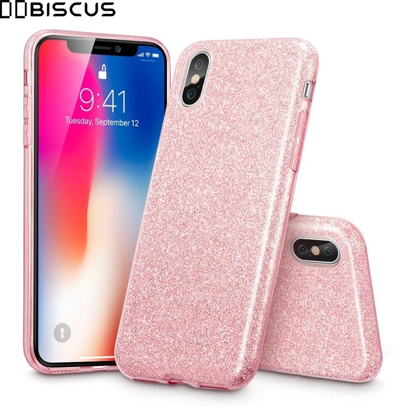 

Luxury Bling Glitter Silicone Case RedMi 6 S2 3S 4A Note 7 5A Prime 4 4X 5 Pro for Xiaomi Mi 9 8 5S Plus 5X 6X A1 A2 Lite Cover