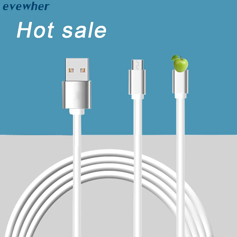 1/2 м USB кабель для iPhone Android микро USB быстрая зарядка линия мобильного телефона зарядное устройство кабели данных для samsung для xiaomi huawei